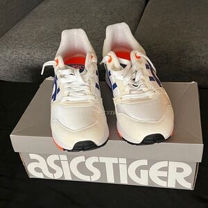 Asics Tiger - White and Blue Sneakers